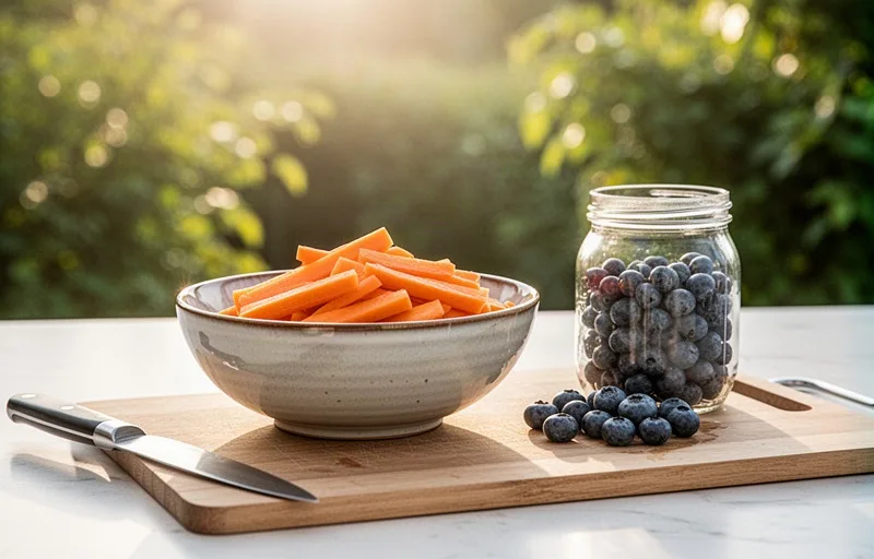 Organizzazione della cucina: abbinamenti pratici con radici e piccoli frutti